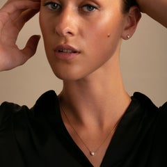 14K Yellow 1/3 CTW Natural Diamond Domed Stud Earring