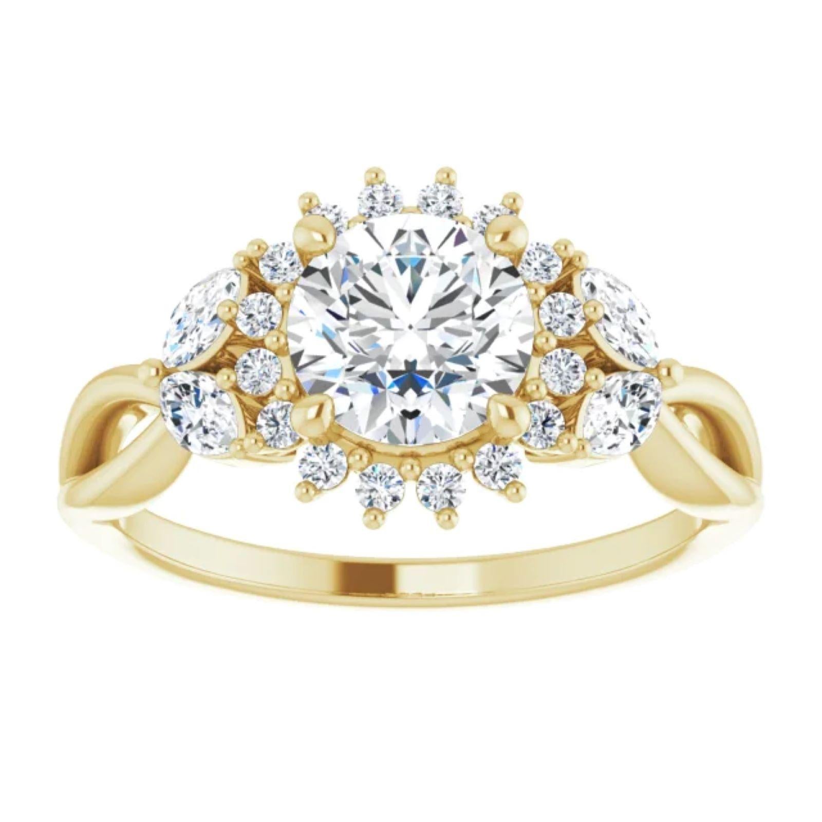Specifications
Weight:	2.1137 DWT (3.29 grams)
Primary Stone Count:	1-stone
Primary Stone Type:	N/A
Diamond Color:	GHI
Approx. Shoulder Width:	5.13 mm
Approx. Finger Size:	7
Approx. Top Height:	5.85 mm
Material:	Gold
Selling Unit of Measure:	EA
Ring