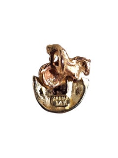 14K Yellow and Rose Gold Noah's Arc Pendant #25557