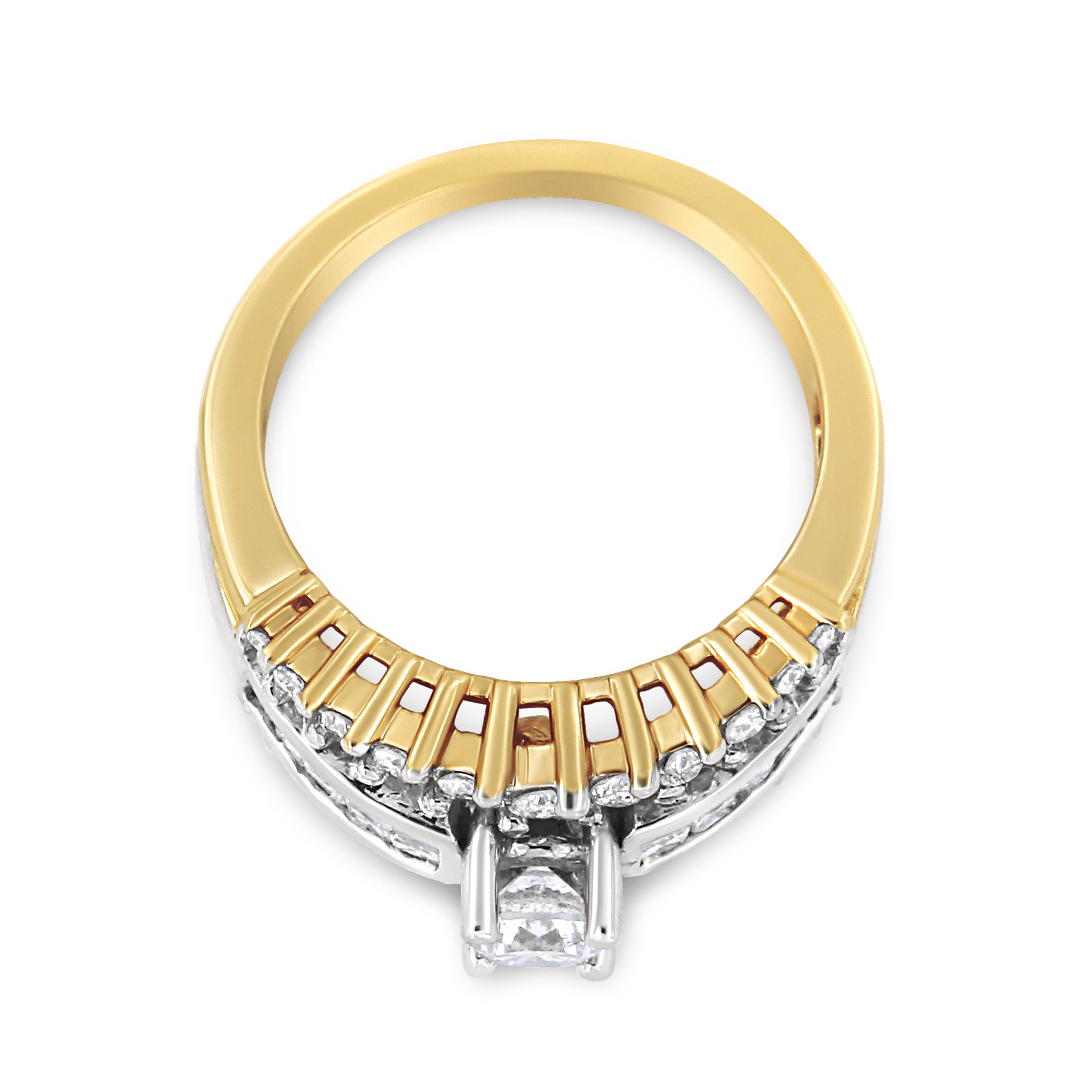 gold diamond rings for women