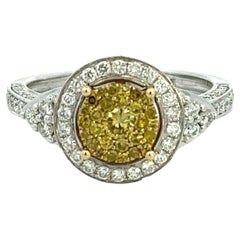 14k Yellow Diamond Ring