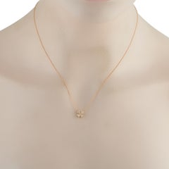 14K Yellow Gold 0.20ct Diamond Pendant Necklace PN16291-Y