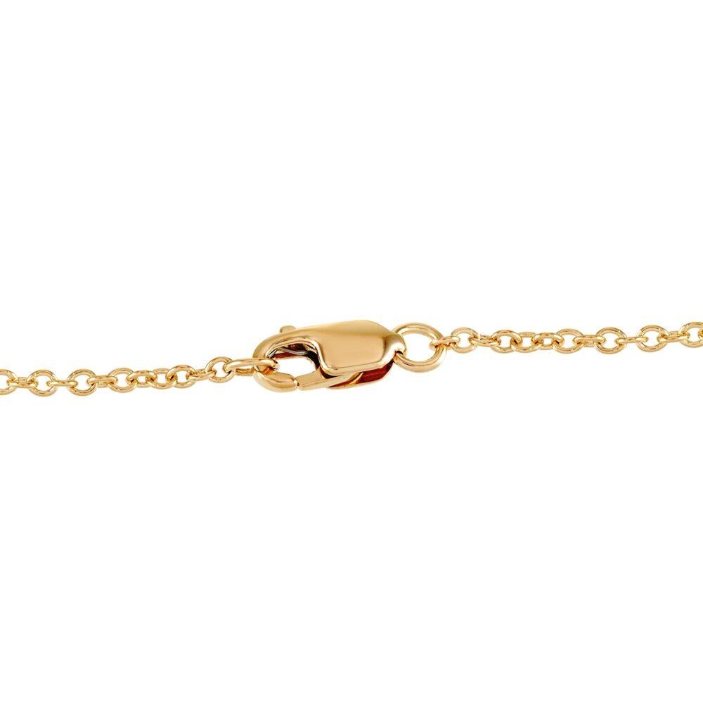 Taglio rotondo Bracciale in oro giallo 14K con diamanti da 0,25 carati
