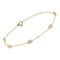14K Yellow Gold 0.35ct Diamond Bracelet BR10657-Y