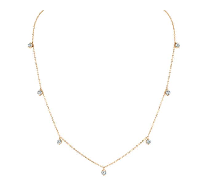 Tiffany and Co. 1990's Diamond 18K Gold Platinum Vintage Swagged ...