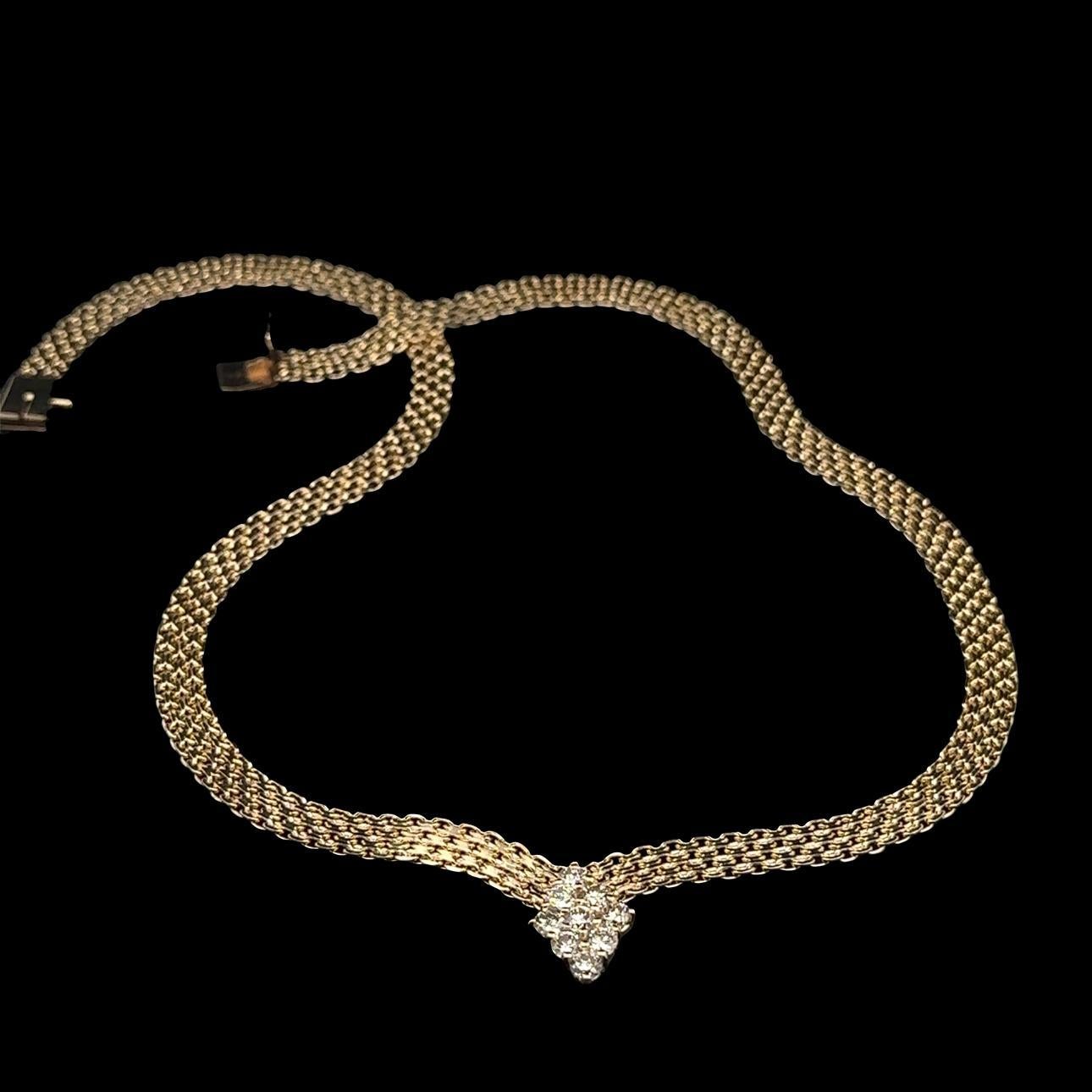 14k Yellow Gold 0.90ctw Diamond Center 16