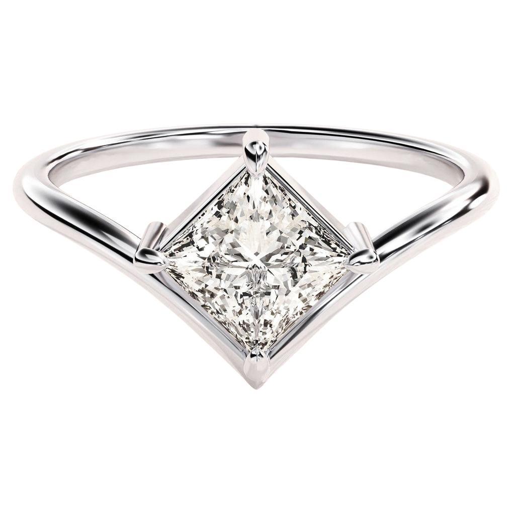 14k Yellow gold 1.00 CT Solitaire Princess Cut Moissanite  Silver Gift For Her.

Purity:-  14k yellow gold 
14k Hallmark 

A P P R O X T I M E

All items are custom made to order. Our approx time is about 6 - 10 business days. This can change during