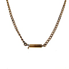 14k Yellow Gold 1.00 Carat Old Mine Brilliant Necklace