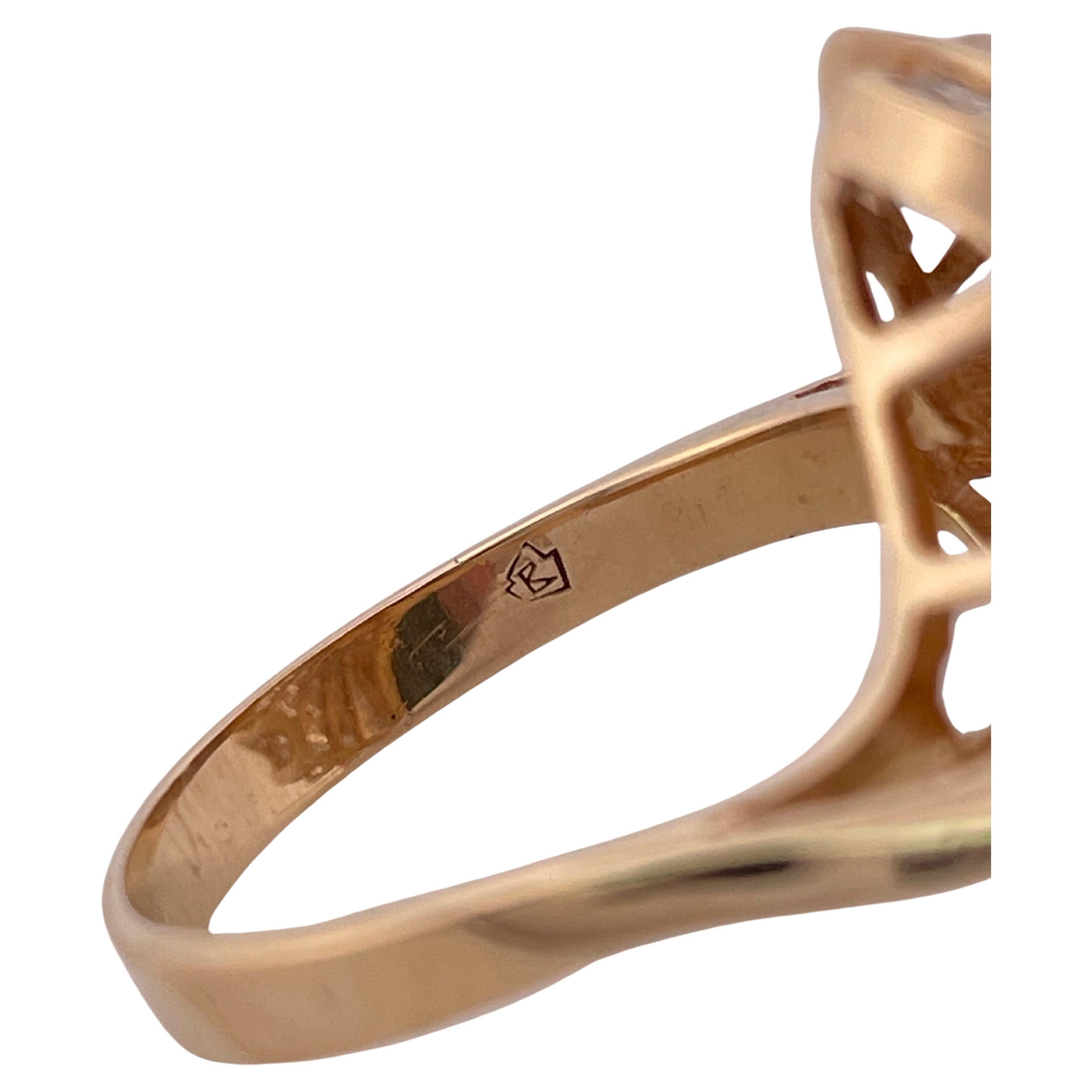 Bague en or jaune 14K 1.00ctw I-J SI1-SI2 diamant en vente 3