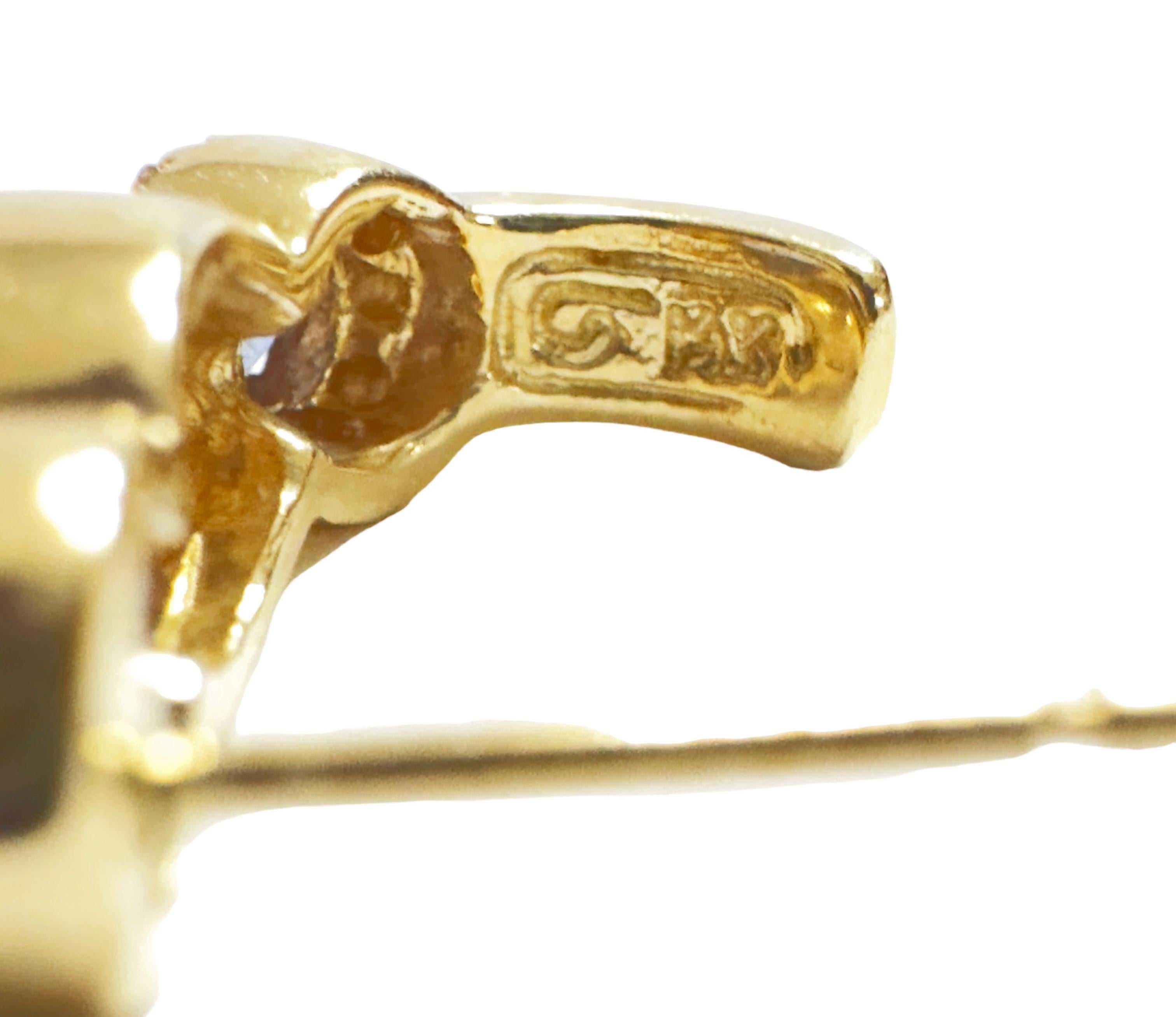 Brilliant Cut 14k Yellow Gold 1.05 ct Tanzanite & 1 ct Diamond Stud Earrings with Appraisal 