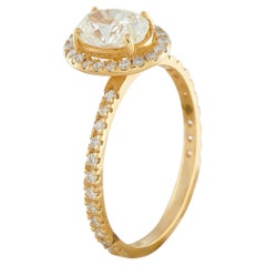 14K Yellow Gold 1.20ct Diamond Ring MF04-050726