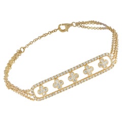 14K Yellow Gold 1.25ct Diamond Bracelet BR09671-Y