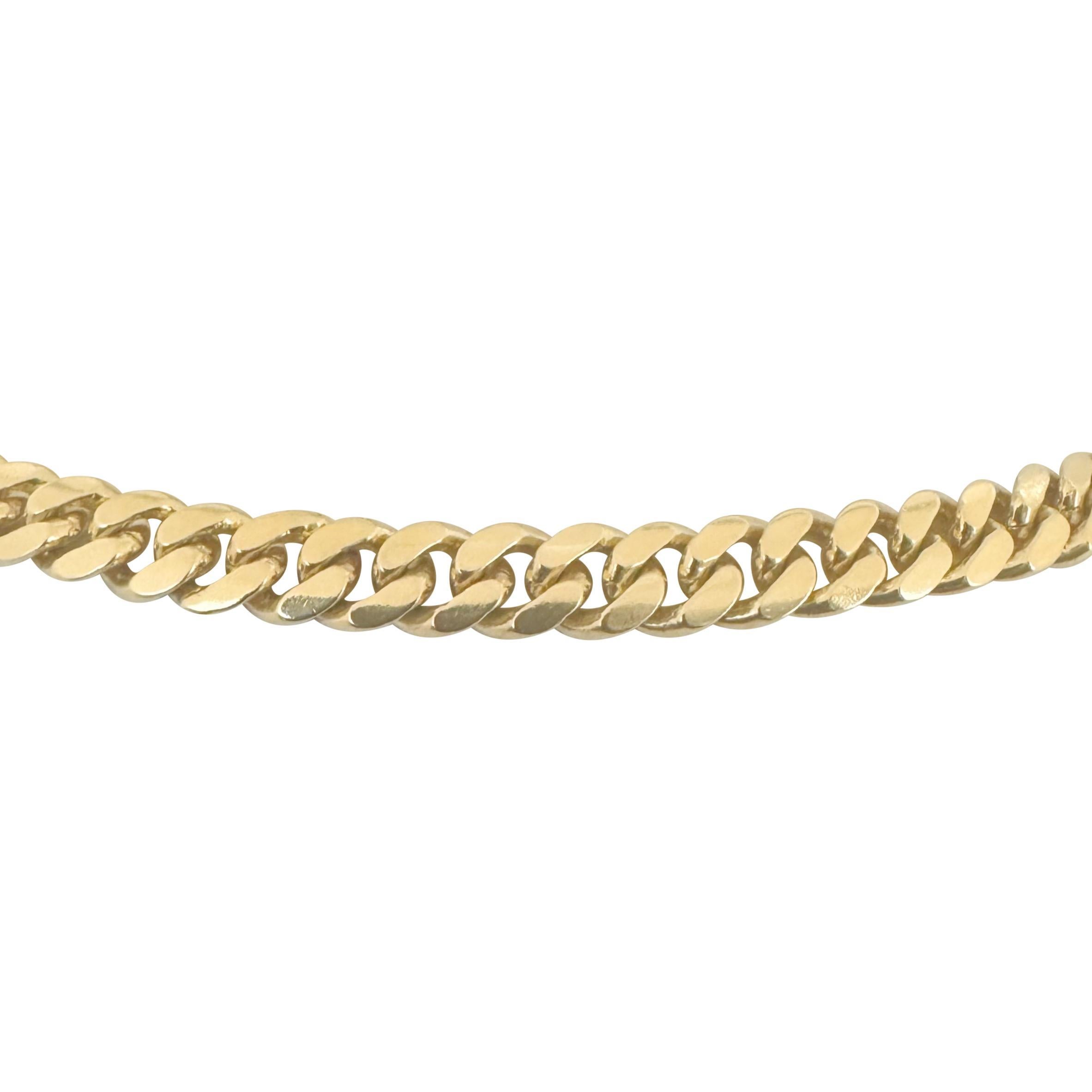 14k Gelbgold 135.6g massive schwere 8mm kubanische Gliederkette Halskette 29