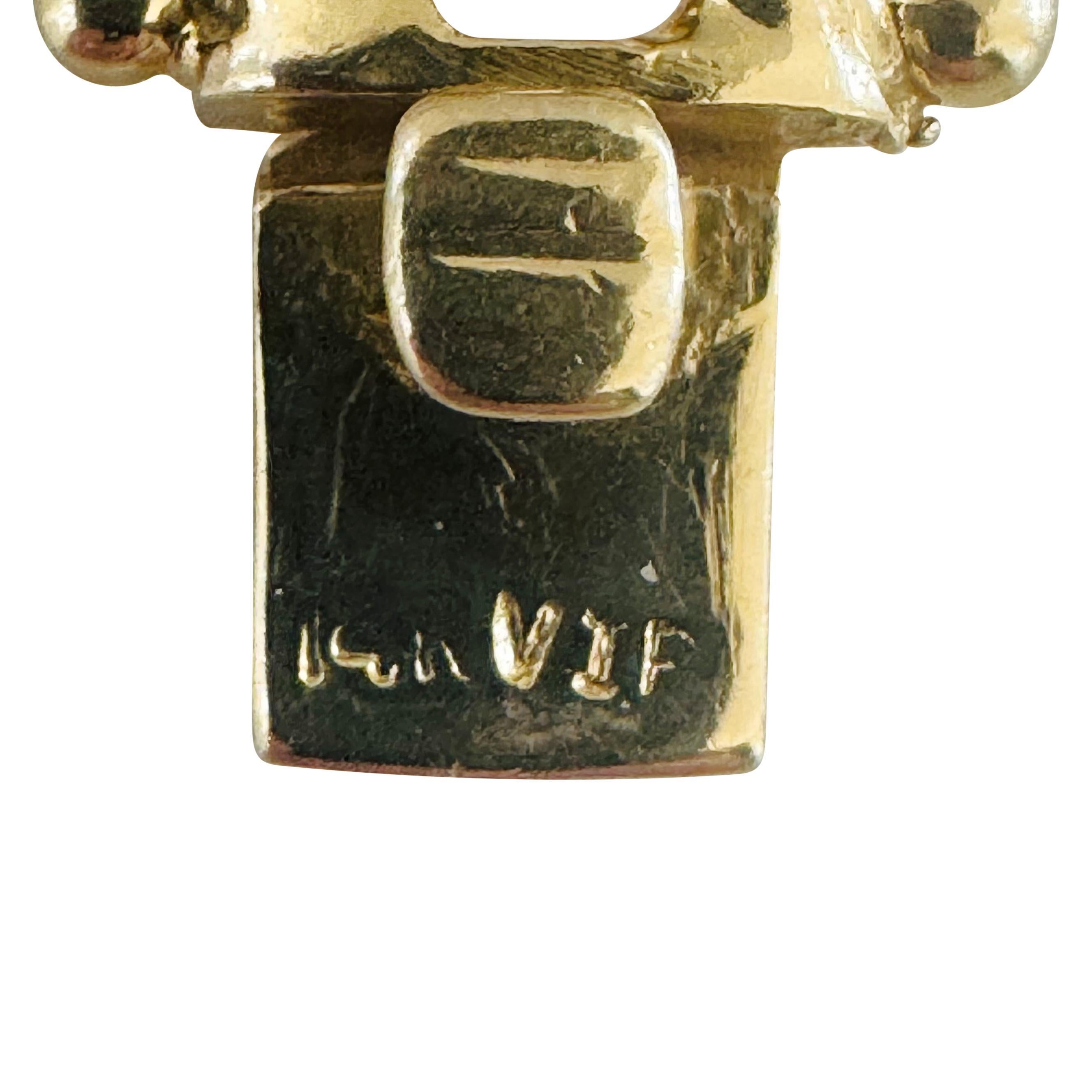 14k Gelbgold 135.6g massive schwere 8mm kubanische Gliederkette Halskette 29