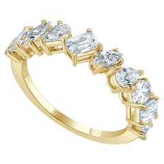 14K Yellow Gold 1.60ct Diamond Ring for Her