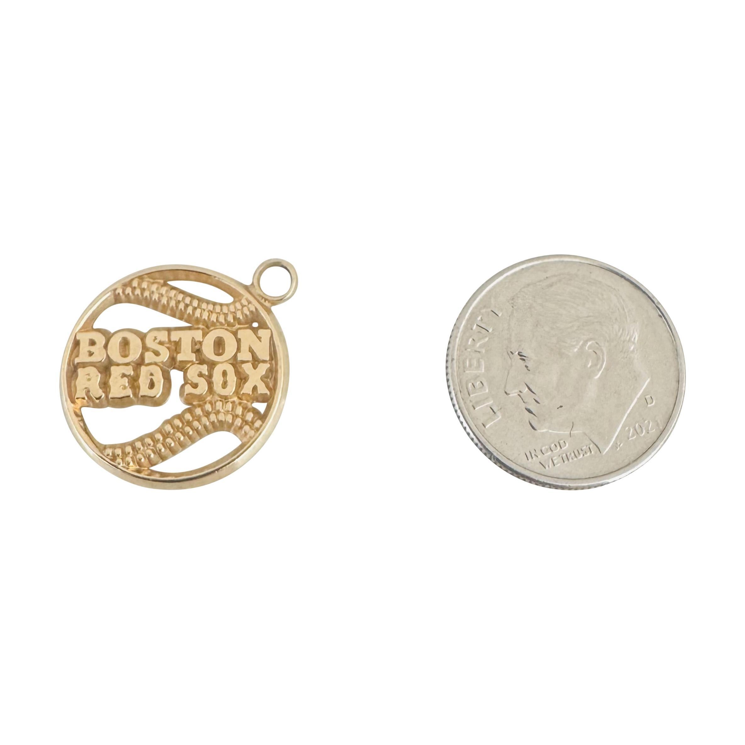 Condition:  Excellent Condition, Professionally Cleaned and Polished
Metal:  14k Gold (Marked, and Professionally Tested)
Weight:  1.7g
Length:  0.80 Inches
Width:  0.70 Inches
Bail Opening: 2.5mm
Markings:  