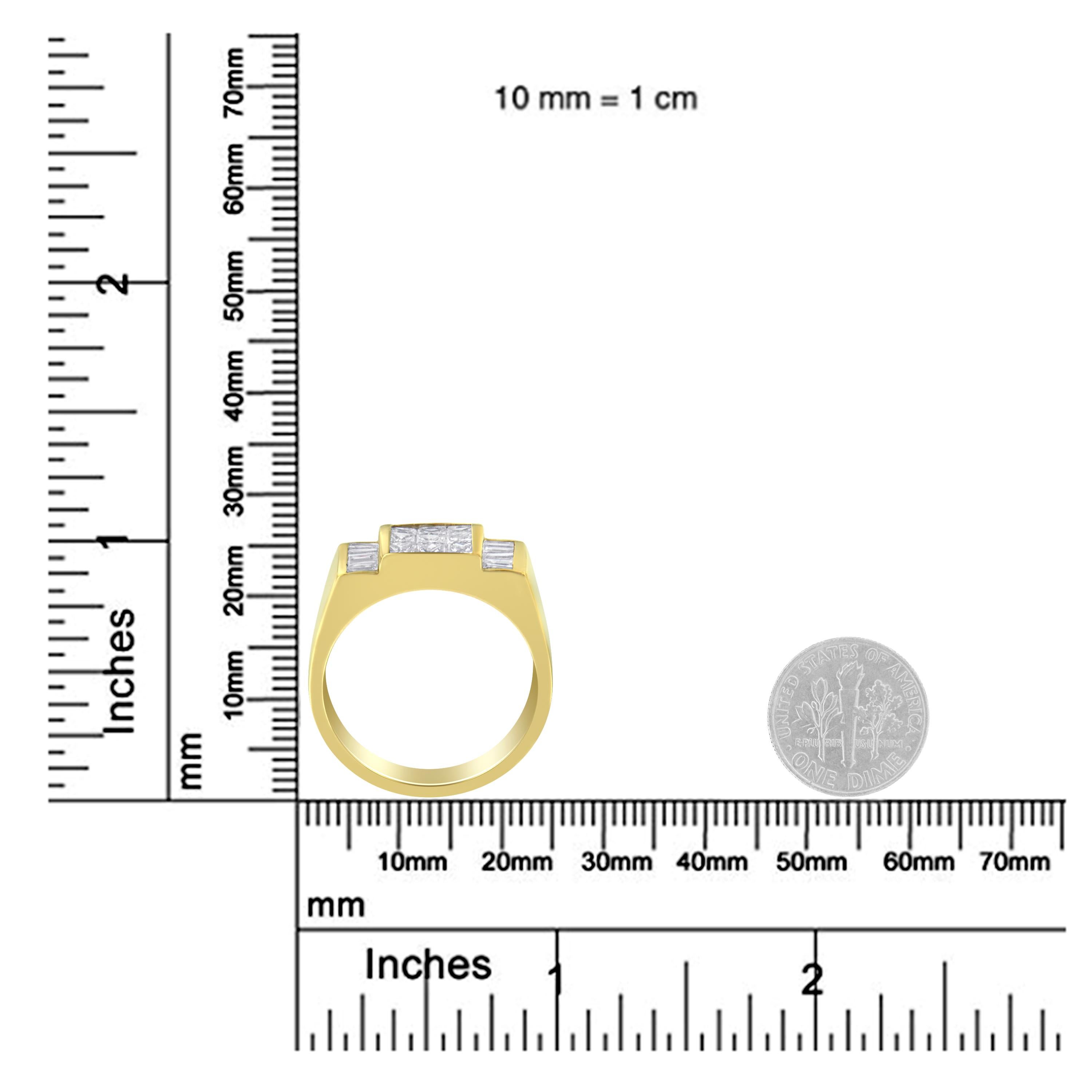 14k Yellow Gold 2 1/5 Carat Diamond Ring 1