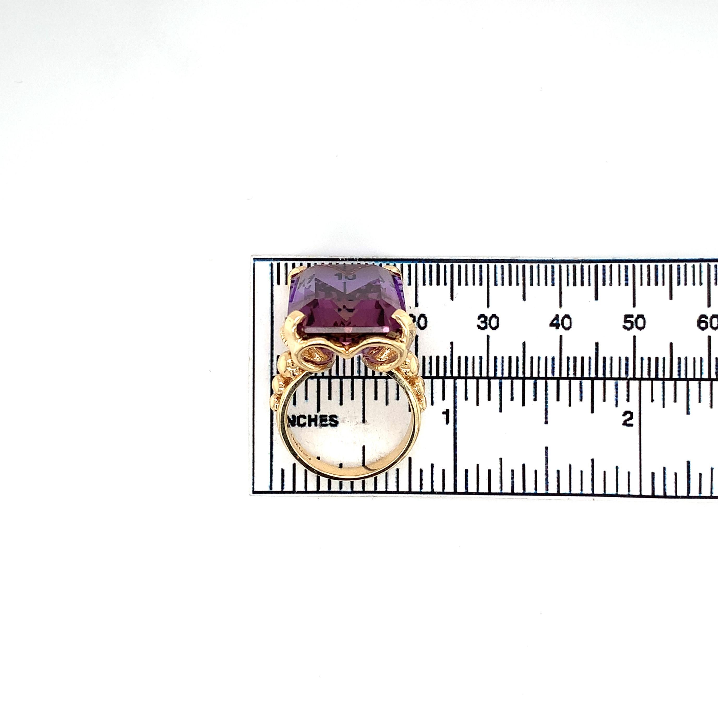 14 Karat Gelbgold 20 Karat Ametrine Ring 3
