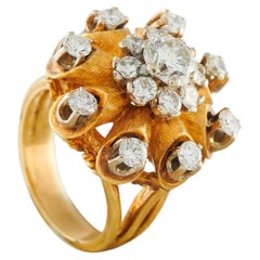 14K Yellow Gold 2.0ct Diamond Ring MF22-043026