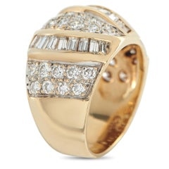 14K Yellow Gold 2.35ct Diamond Ring MF06-112425