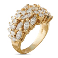 14K Yellow Gold 2.46ct Diamond Ring MF07-011526