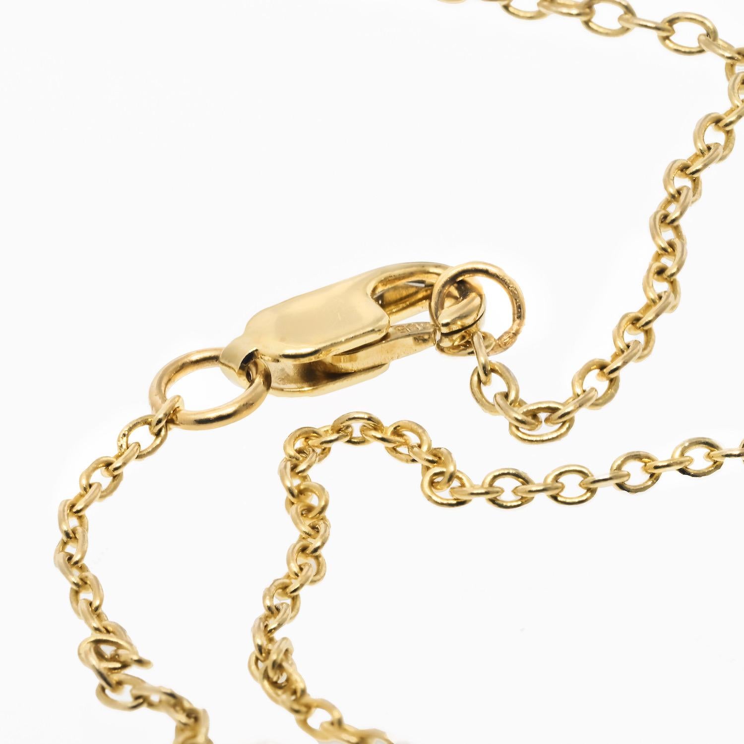 Modern 14K Yellow Gold 2.50cttw Round Diamond Fireball Necklace For Sale