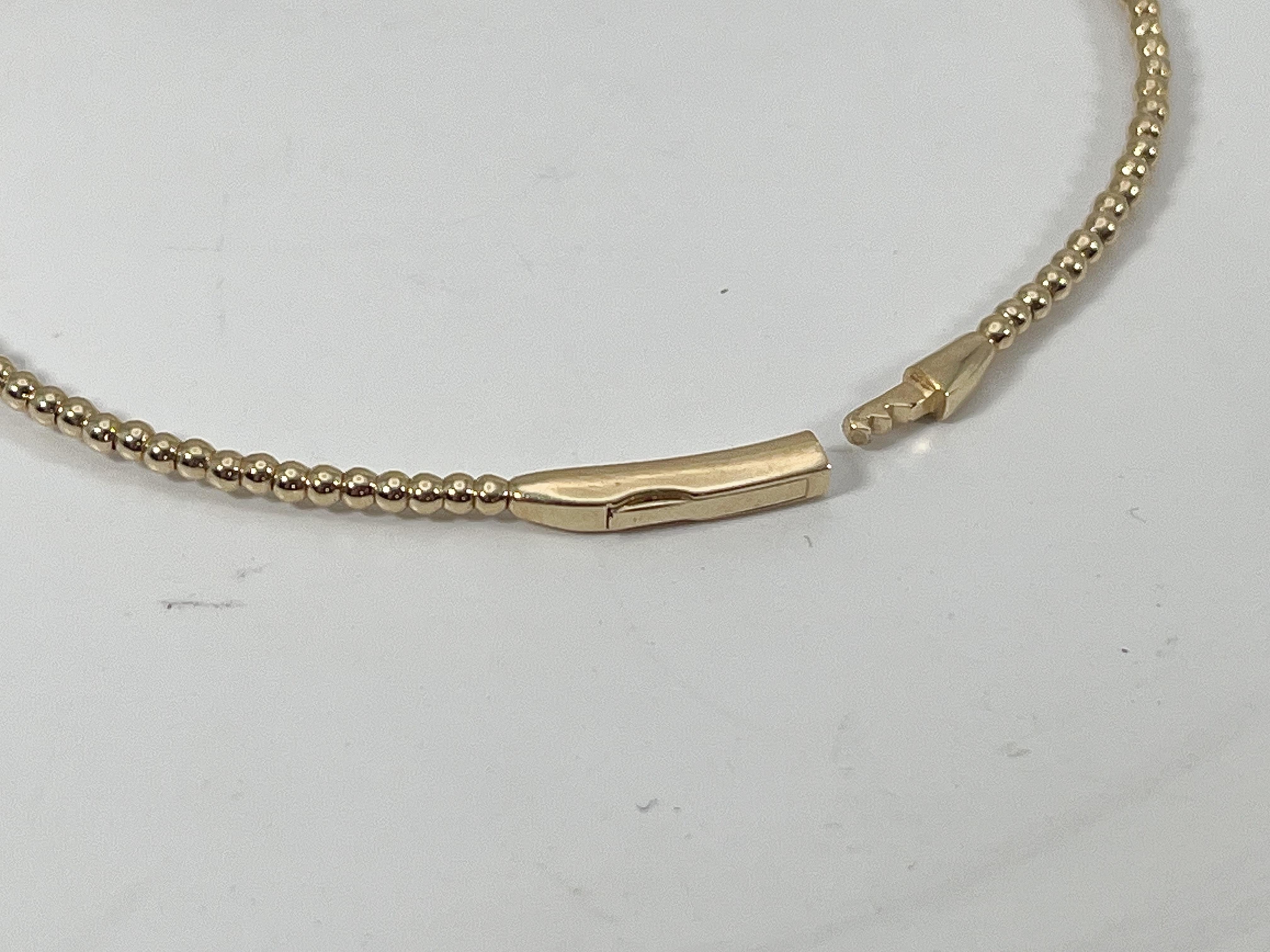 Armreif aus 14 Karat Gelbgold .25 Karat Diamant und .29 Karat Rubin im Zustand „Gut“ im Angebot in Stuart, FL