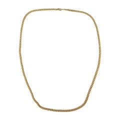 14K Yellow Gold Link Curb Chain