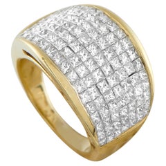 14K Yellow Gold 3.36ct Diamond Ring MF07-021026