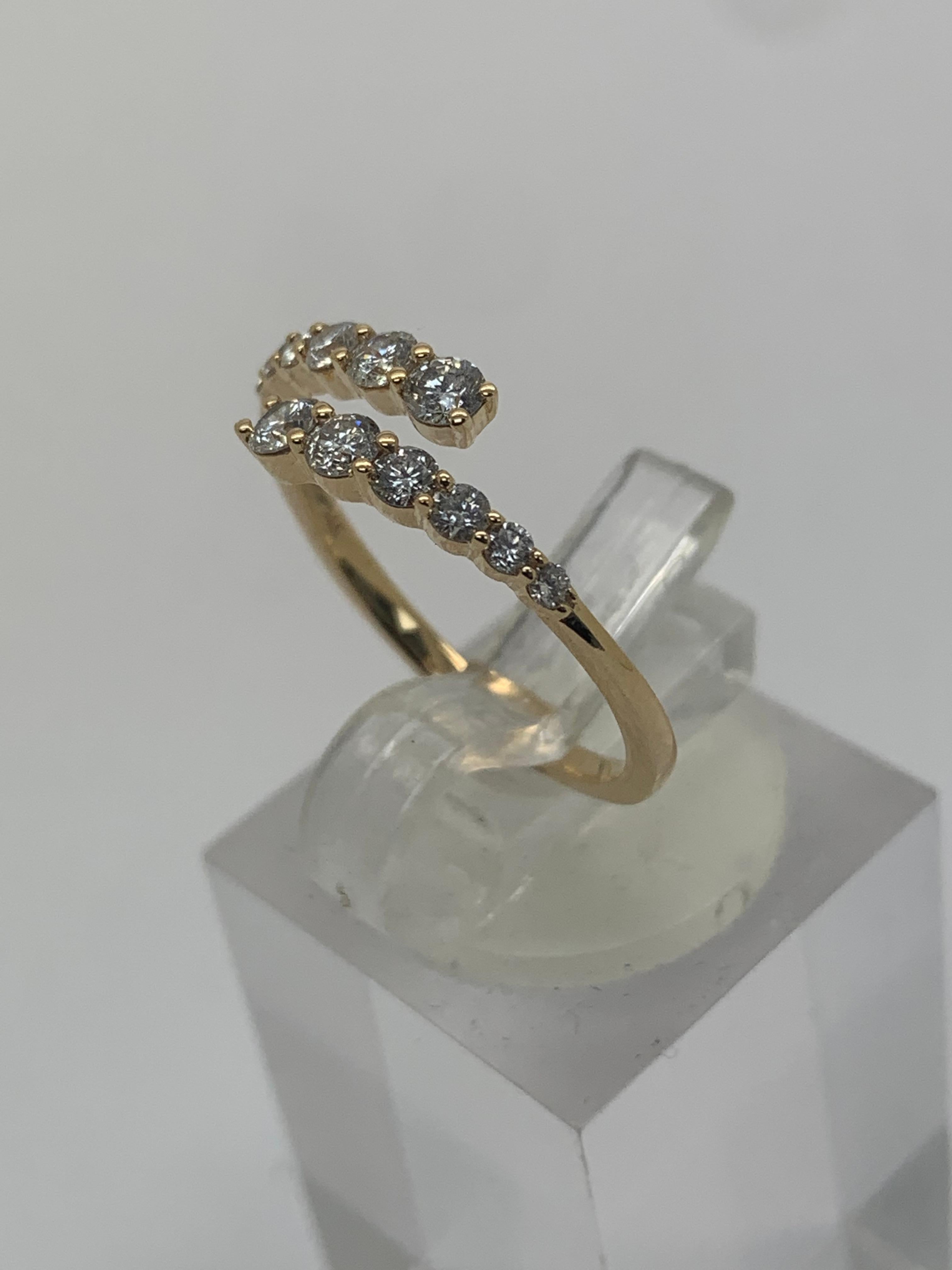 Up for sale:

This absolutely stunning solid 14k Yellow Gold .50cttw Diamond Cocktail Ring. This ring is featuring .50cttw in natural diamonds; G color; SI1 clarity; very good cut--Amazing life and brilliance!

These diamonds HAVE NOT been clarity
