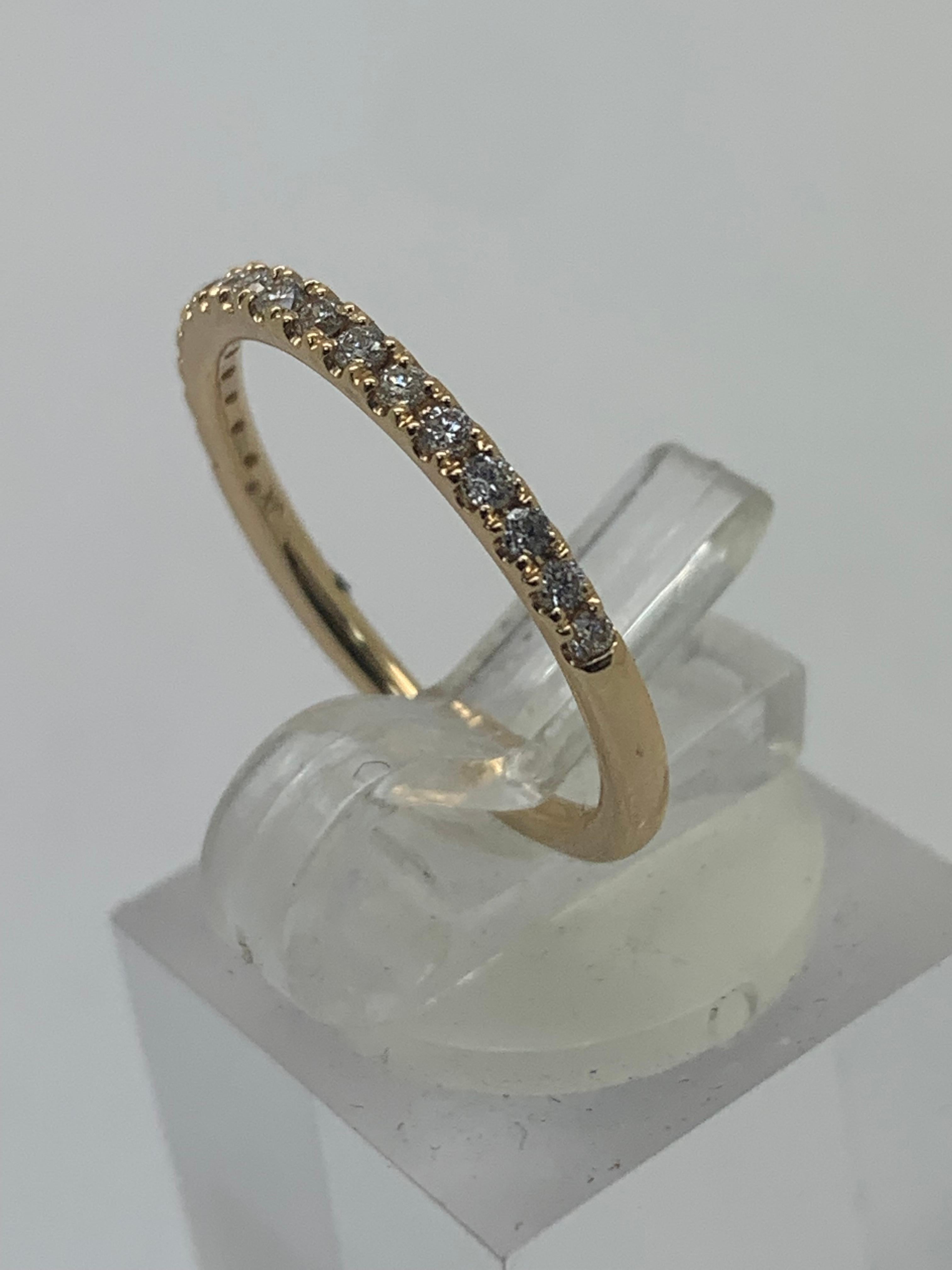 Up for sale:

This absolutely stunning solid 14k Yellow Gold .50cttw Size 7.25 Diamond Wedding ring. This ring is featuring .50cttw in natural diamonds; G color; SI1 clarity; very good cut--Amazing life and brilliance!

These diamonds HAVE NOT been
