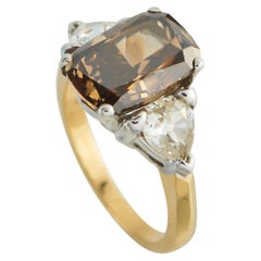 14K Yellow Gold 5.70ct Diamond Ring MF35-021026