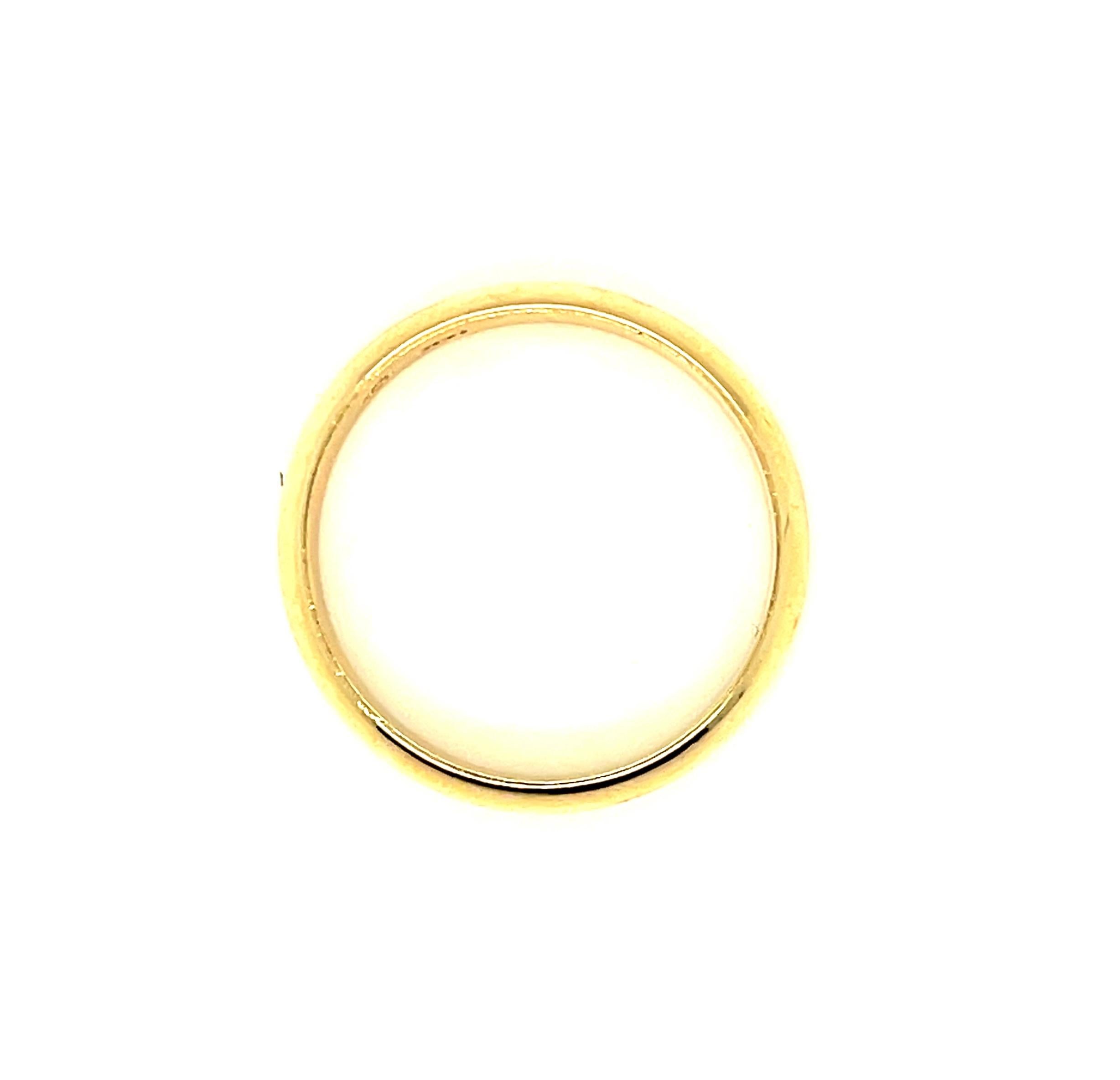 average weight of gold ring