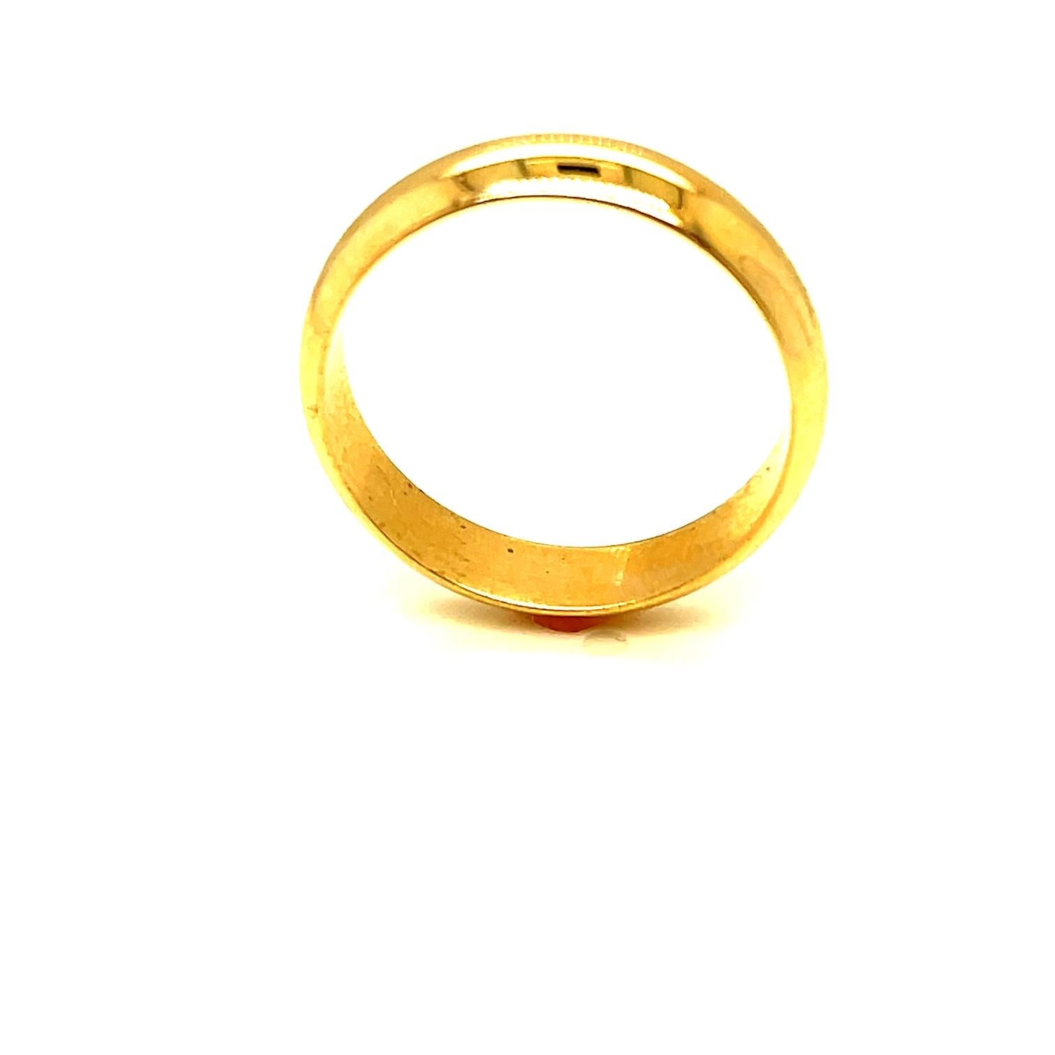what is the average men's wedding ring size
