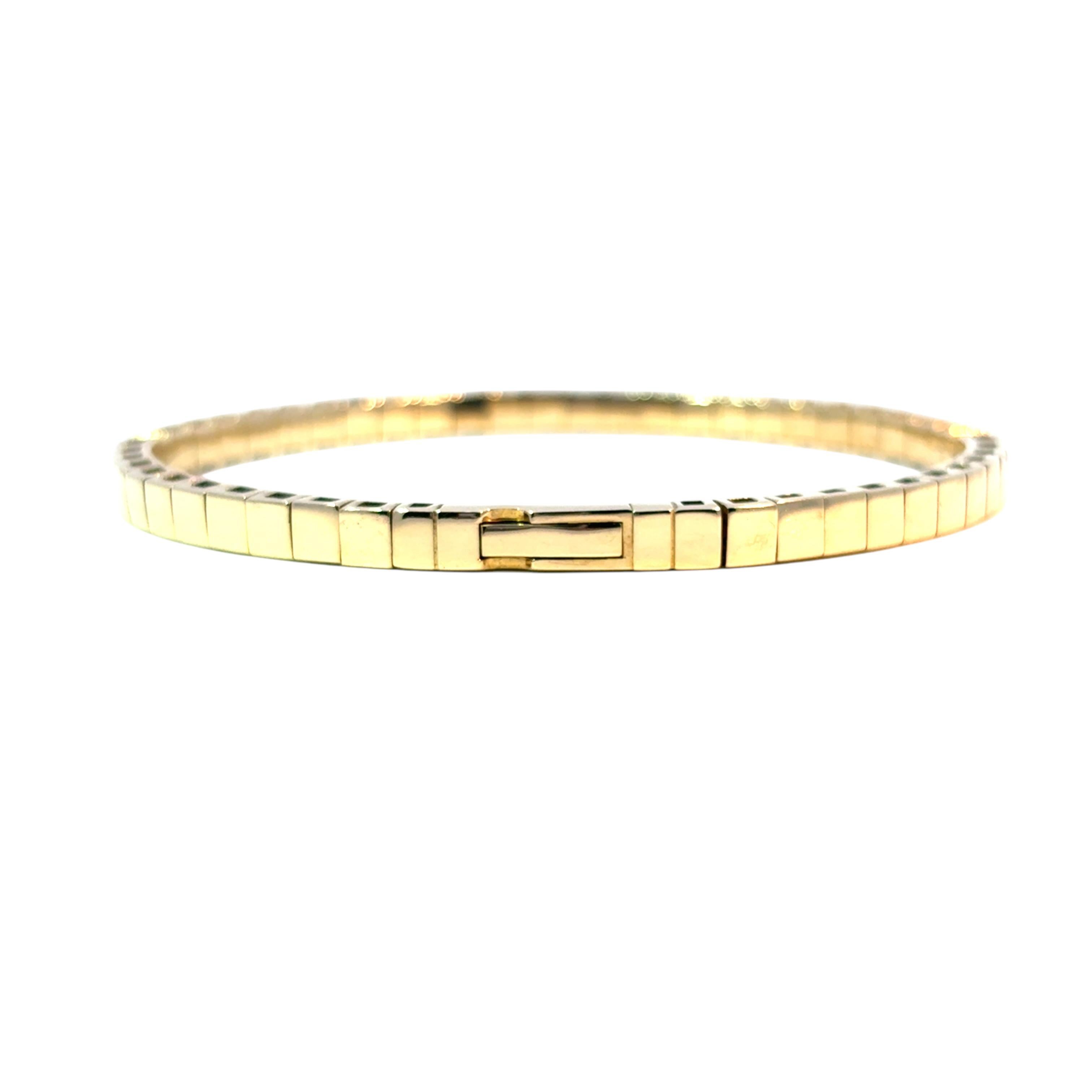 Bracelet jonc en or jaune 14 carats serti de 6,5 carats de diamants en vente 9