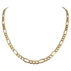 Collana in oro giallo 14k 8.2g Hollow Light 5mm A Link Italia 20.5"