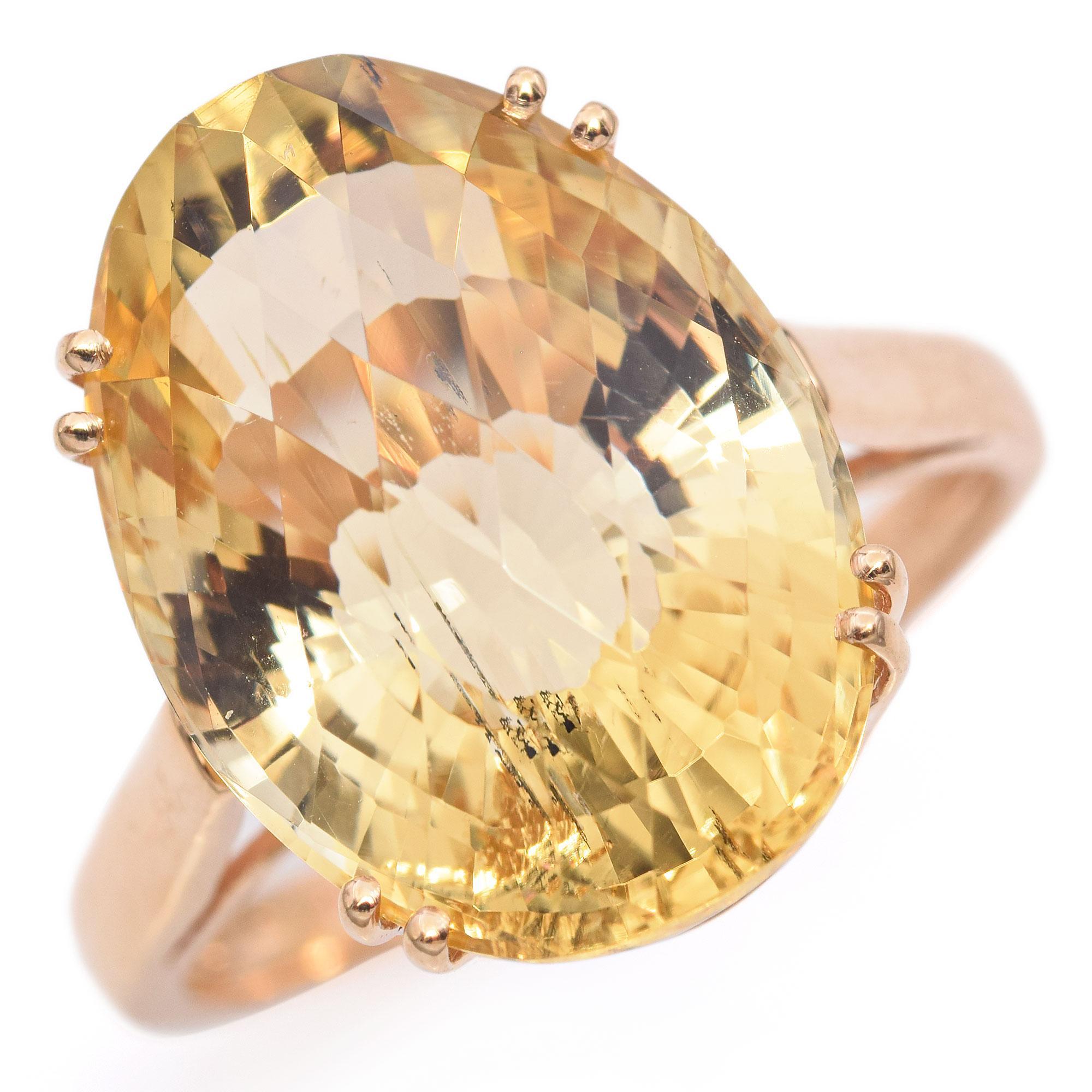 Weight: 4.6 Grams
Stone: 9.18 TCW Lemon Quartz (16 x 11.9 x 9.1 mm)
Measurements: 16 x 20 x 9.9 mm
Ring Size: 7
Hallmark: STS 14K

ITEM #: BR-1486-010925-03