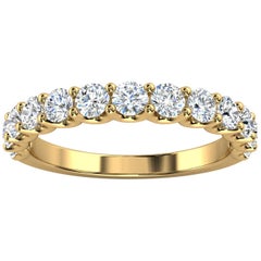 14k Yellow Gold Alina "U" Shape Diamond Ring '4/5 Ct. Tw'