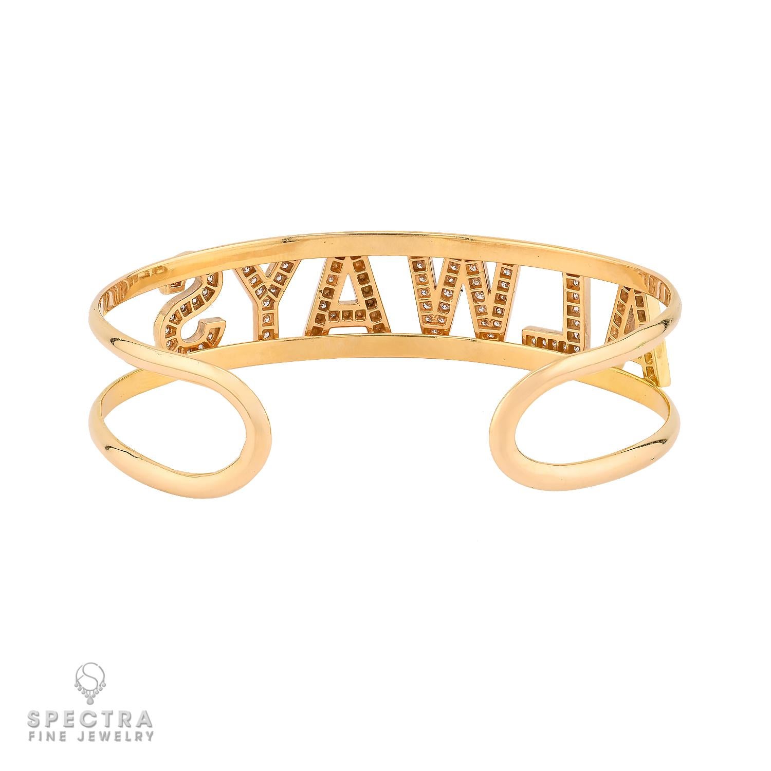 Contemporaneo Bracciale con diamanti 