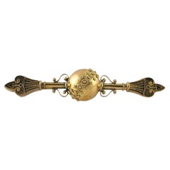 14k Yellow Gold Antique Pin / Brooch