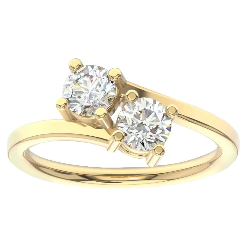 14K Yellow Gold Artemis Diamond Ring '4/5 Ct. tw'