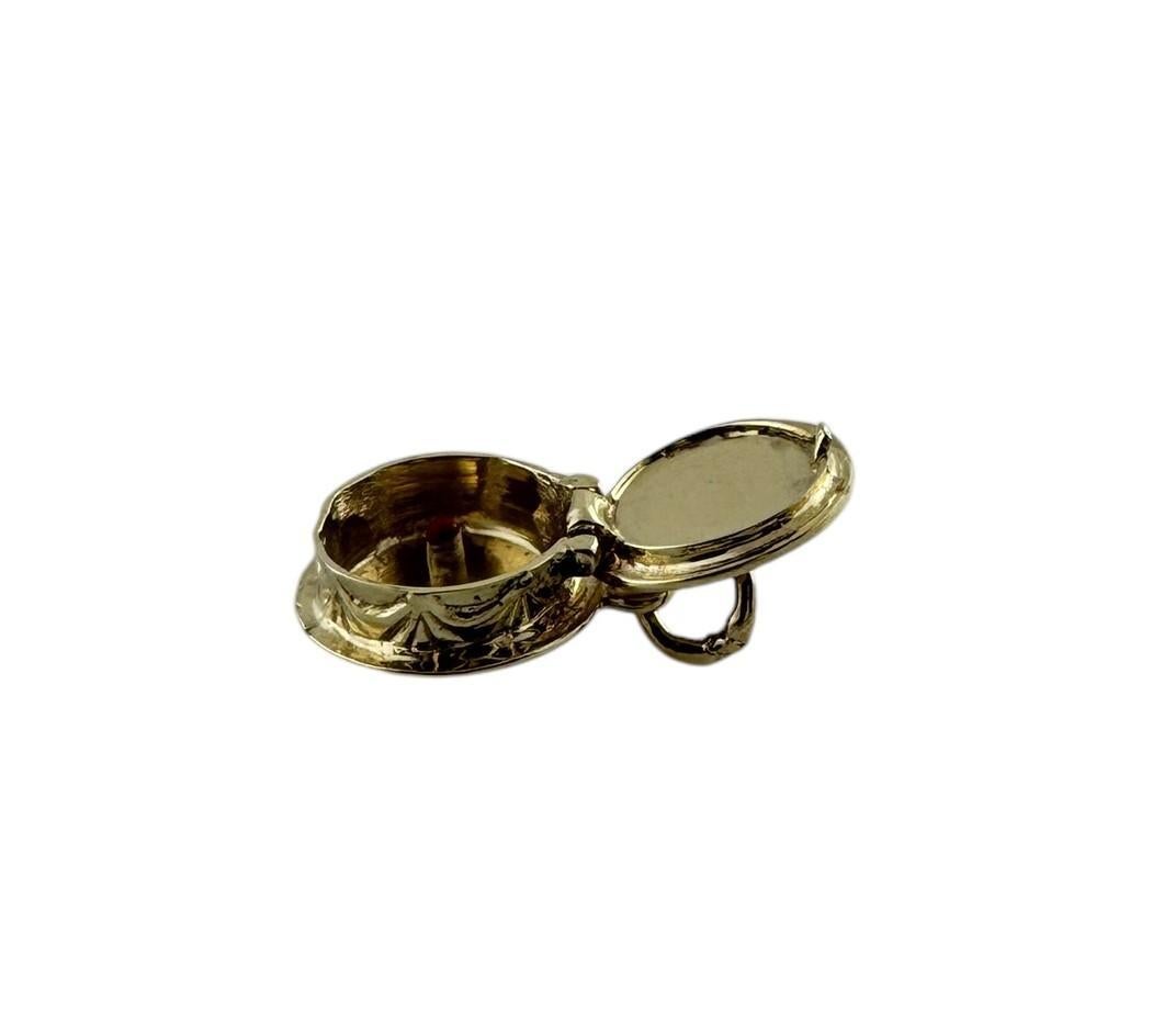Breloque gâteau de anniversaire articulé en or jaune 14 carats avec bougie n° 19615 Pour femmes en vente