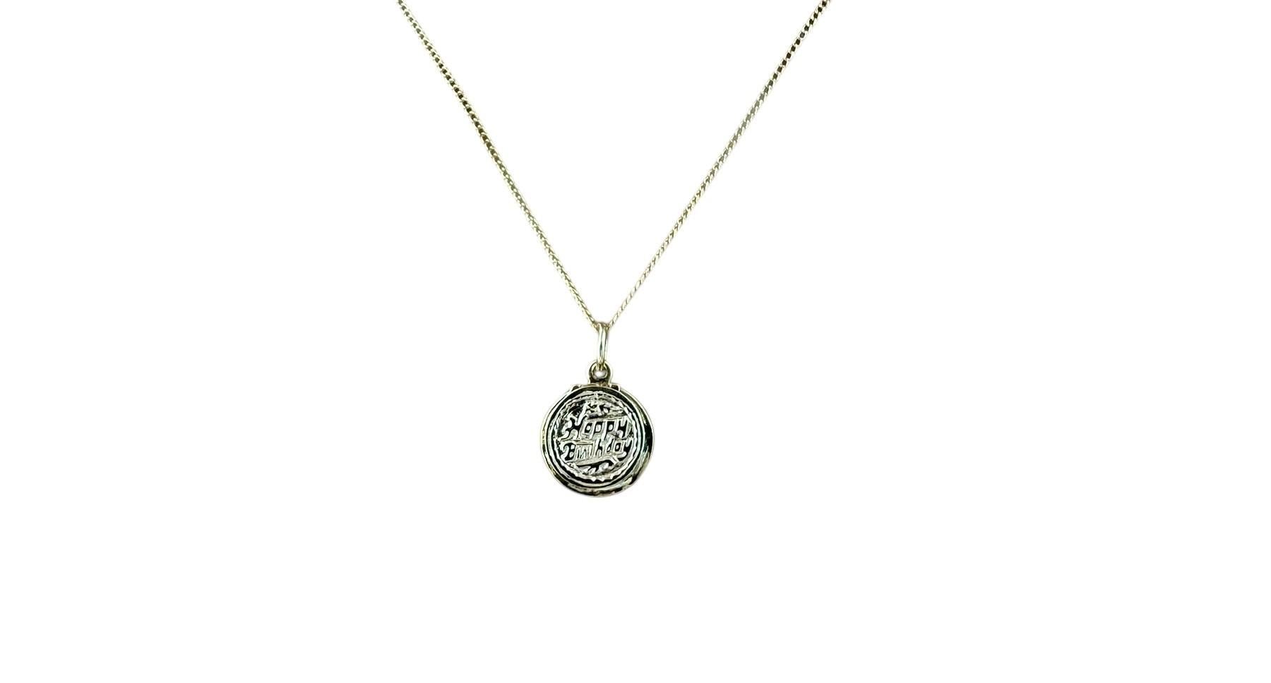 Breloque gâteau de anniversaire articulé en or jaune 14 carats avec bougie n° 19615 en vente 4