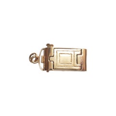 14K Yellow Gold Articulated Camera Charm #17609
