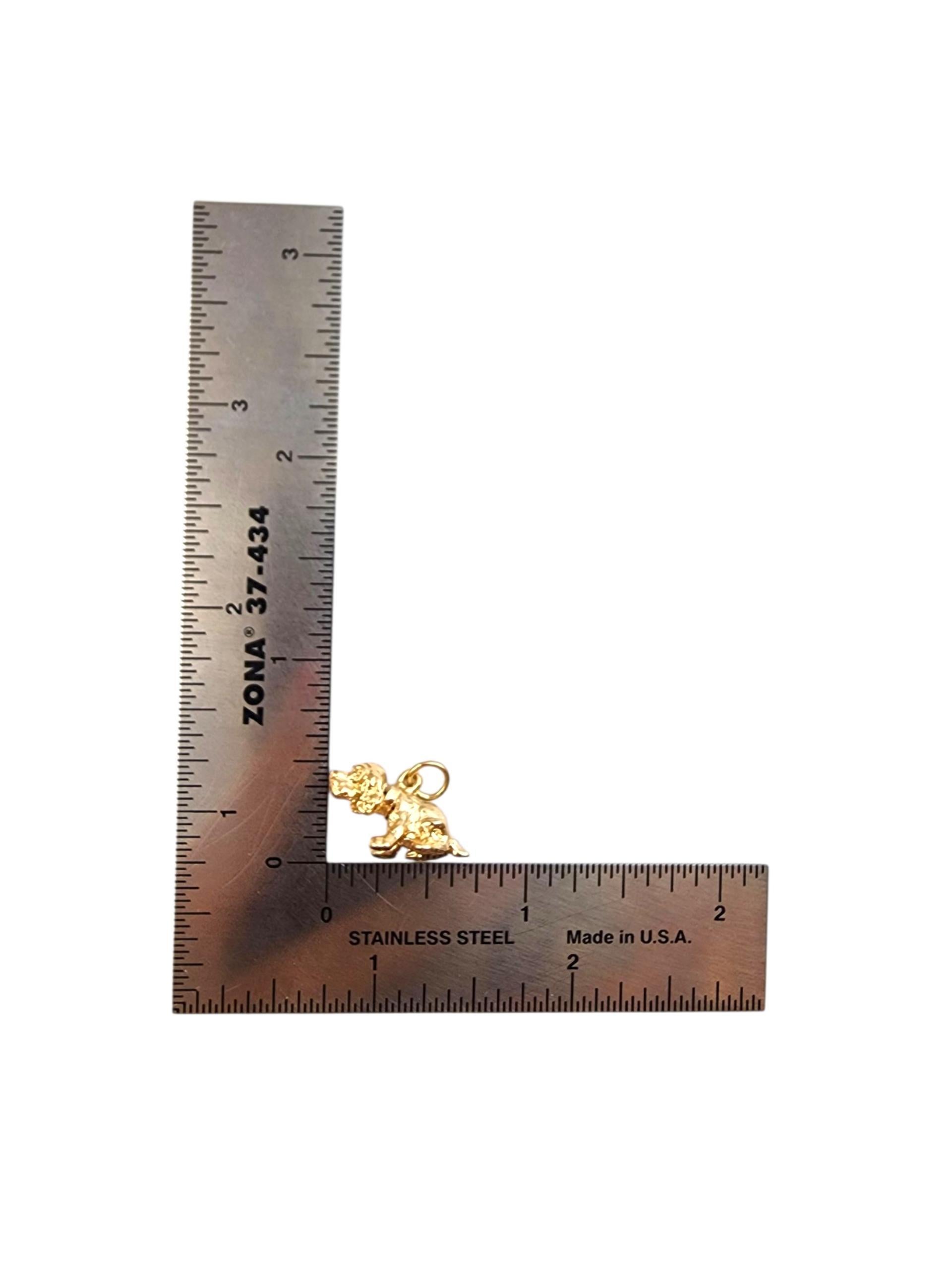 Breloque en or jaune 14K pour chien Cocker Spaniel #22004 en vente 3