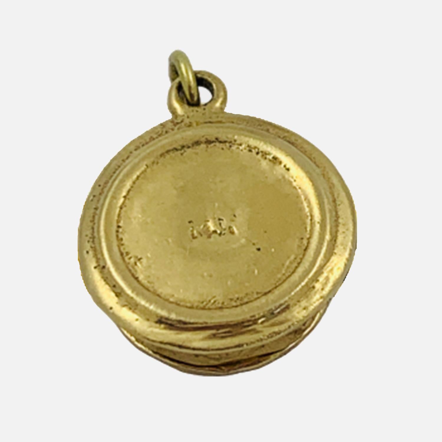 Women's or Men's 14 Karat Yellow Gold Articulating 