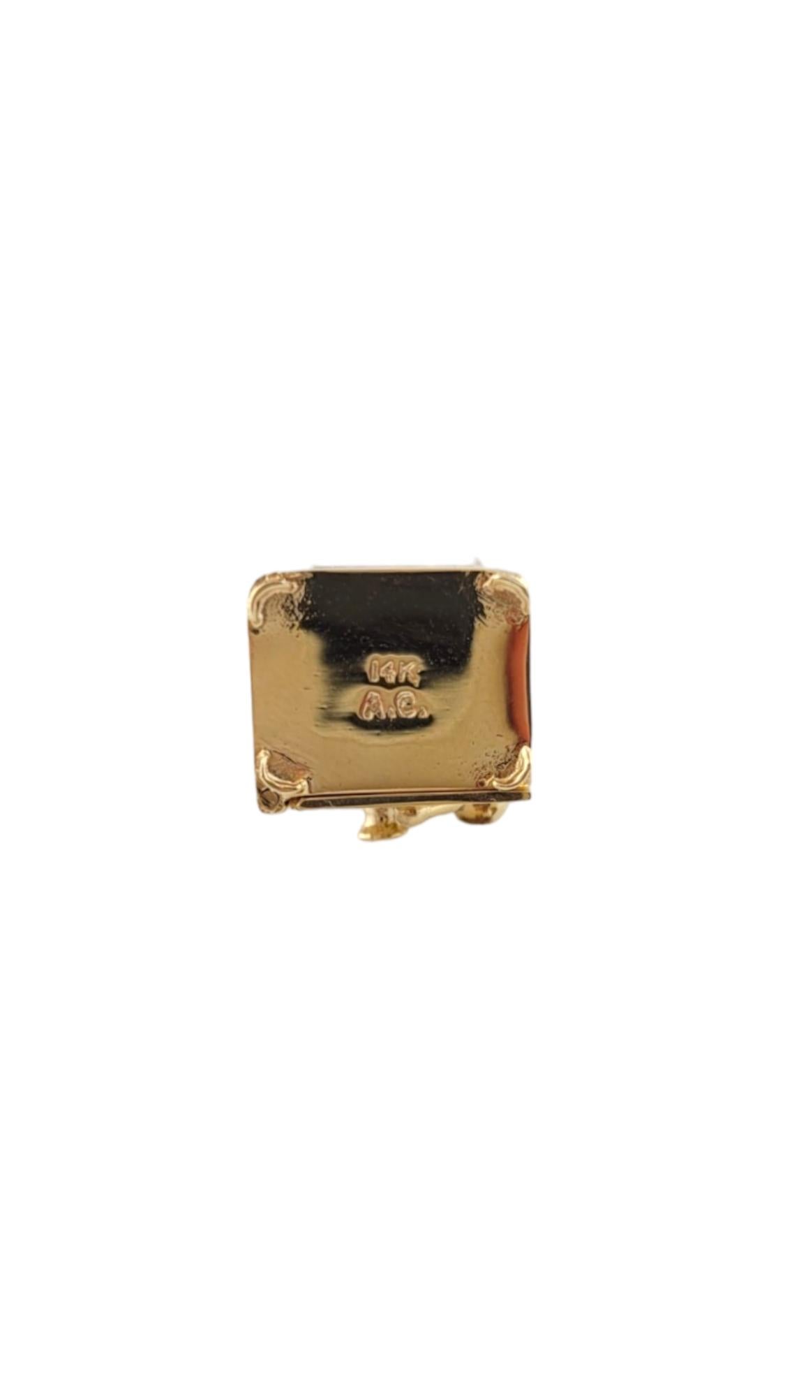 14K Gelbgold Gelenk sicherer Charme mit Gelenk #16790 3
