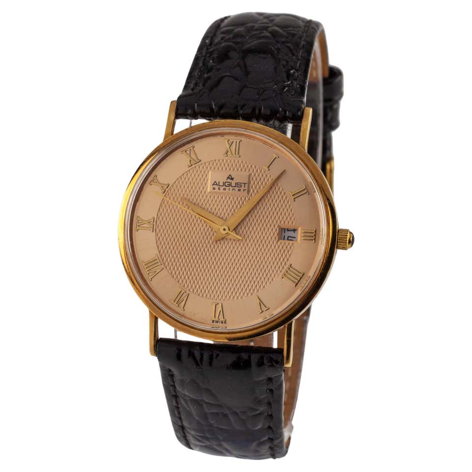 Cartier Men's Santos 100 XL Diamond Watch with Original Leather Band ...
