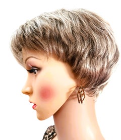 14k Yellow Gold Aurelia Double Geometric Hoop Earrings 1.25 Inches