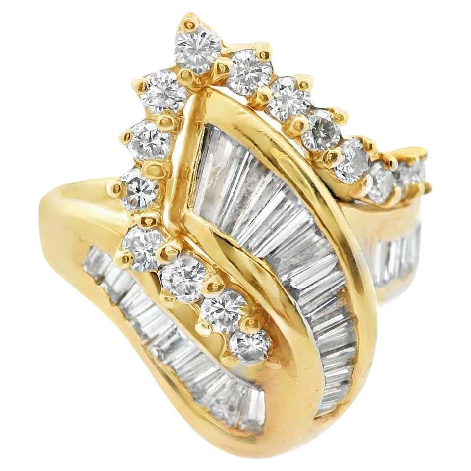1990s Rings - 2,001 For Sale at 1stDibs | 90s gold rings, motion rings ...